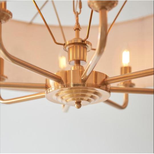arany elegans polgari sargarez nagymeretu csillar kerek textil ernyovel luxus klasszikus art deco polgari lakas lampa etkezoasztal fole vilagitas fuggesztek.jpg